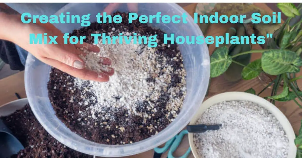 Creating the Perfect Indoor Soil Mix for Thriving Houseplants"